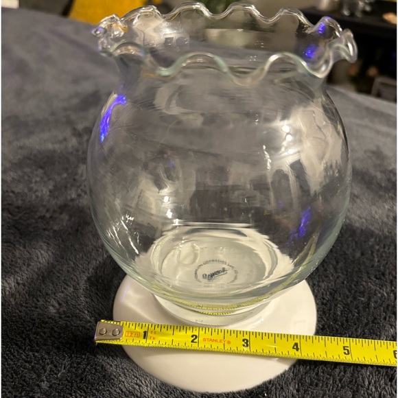 Tiny terrarium, fish bowl, cute planter, shabby chic piece - Picture 6 of 6